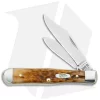 Case Small Swell Center Jack Knife 3" Amber Bone/Peach Seed Jig (6225 1/2 SS)