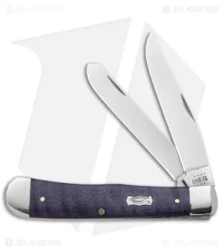 Case Trapper Knife 4.1" Smooth Purple Curly Maple (7254 SS) 80540