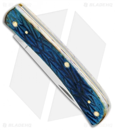 Case Tribal Jig Sod Buster Jr® 3.625" Purple Tribal Jigged Bone (6137 SS) 2 Case Tribal Jig Sod Buster Jr® 3.625" Purple Tribal Jigged Bone (6137 SS) - Image 2