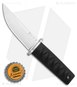 Cold Steel Kyoto II Fixed Blade Knife Drop Point (3.25" Satin) 17DB -Knives And Tools Cold Steel Kyoto II Fixed Blade Knife Drop Point 3.25 Satin 17DB BHQ 121188 LS Bottlecap