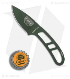 ESEE Candiru Fixed Blade Neck Knife (2" Olive Drab) -Knives And Tools ESEE Candiru Neck Knife Olive Drab BHQ 11662 er bottlecap
