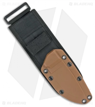 ESEE Knives ESEE-3 Jump Proof MOLLE Sheath Black Cordura Coyote Molded Plastic 2 ESEE Knives ESEE-3 Jump Proof MOLLE Sheath Black Cordura Coyote Molded Plastic - Image 2