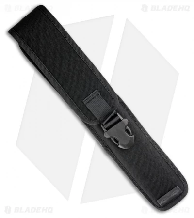 Extrema Ratio Fulcrum Fixed Blade Knife Black Forprene (7" Black Serr) 2 Extrema Ratio Fulcrum Fixed Blade Knife Black Forprene (7" Black Serr) - Image 2