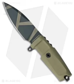 Extrema Ratio Shrapnel OG Fixed Blade Knife Tan Forprene (4.25" Tan Camo)