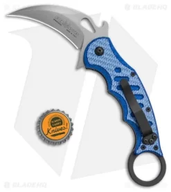 Fox Karambit Folding Knife Blue Twill G-10 (3" SW) 479BLTSW -Knives And Tools Fox Karambit Blue Twill G10 BHQ 138464 td size