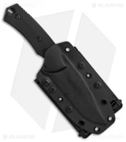 Fox Knives Felin Fixed Blade Knife Black G-10 (4.12" Black Serr) FX-517 S -Knives And Tools Fox Knives Felin Black G10 Black Serr BHQ 87354 er sheath