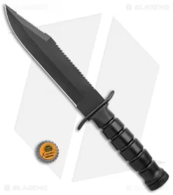 Fox Knives Military Explorer Fixed Blade Knife Black ABS (7.5" Black) -Knives And Tools Fox Knives Military Explorer Fixed Blade Black ABS Black FOX697 BHQ 47661 jr bottlecap