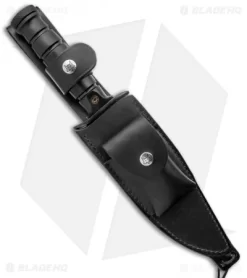 Fox Knives Military Explorer Fixed Blade Knife Black ABS (7.5" Black) -Knives And Tools Fox Knives Military Explorer Fixed Blade Black ABS Black FOX697 BHQ 47661 jr sheath