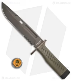 Fox Knives Spartan Fox Combat Fixed Blade Coyote Forprene (7.25" Black) SF-C01 -Knives And Tools Fox Knives Spartan Fox Combat Coyote Forprene Black SF C01 BHQ 47697 jr bottlecap