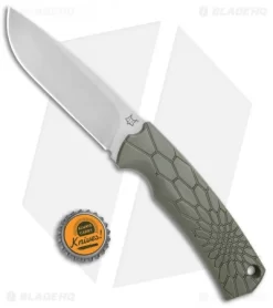 Fox Knives Vox Core Fixed Blade Knife OD Green (4.4" Stonewash) -Knives And Tools Fox Knives Vox Core OD Green SW 02FX736 BHQ 105753 jr bottlecap