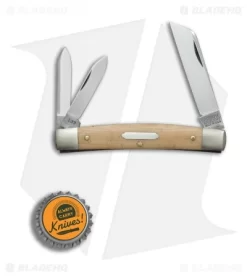 GEC #13 Tidioute Cutlery Congress Whittler Pocket Knife 3.6" Muslin Micarta -Knives And Tools GEC 13 Tidioute Cutlery Congress Whittler muslin micarta BHQ 79319 er bottlecap