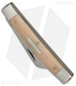 GEC #13 Tidioute Cutlery Congress Whittler Pocket Knife 3.6" Muslin Micarta -Knives And Tools GEC 13 Tidioute Cutlery Congress Whittler muslin micarta BHQ 79319 er spine