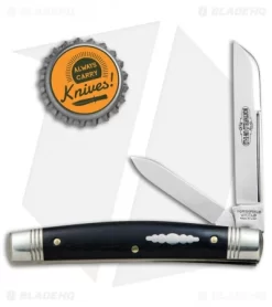 GEC #13 Northfield UN-X-LD Speaker Jack Pocket Knife 3.6" Gabon Ebony 133217 -Knives And Tools GEC 13 Tidioute Cutlery Speaker Jack Gabon Ebony 133217 BHQ 78005 jr bottlecap