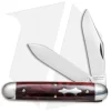 GEC #54 Tidioute Cutlery Big Jack Pocket Knife 4" Red River Acrylic 541217