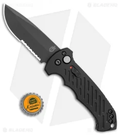 Gerber Auto 06 Automatic Knife S30V Drop Point (3.6" Black Serr) 0377 8 Gerber Auto 06 Automatic Knife S30V Drop Point (3.6" Black Serr) 0377 -Knives And Tools Gerber Auto 06 DP black serr 0377 BHQ 1471 jr bottlecap