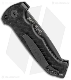 Gerber Auto 06 Tanto Automatic Knife Black G-10 (3.6" S30V Black) -Knives And Tools Gerber Auto 06 Tanto Auto Black G 10 Black 30 001296 BHQ 51695 jr side