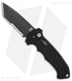 Gerber Auto 06 Tanto Automatic Knife Black G10 (3.6" S30V Black Serr)