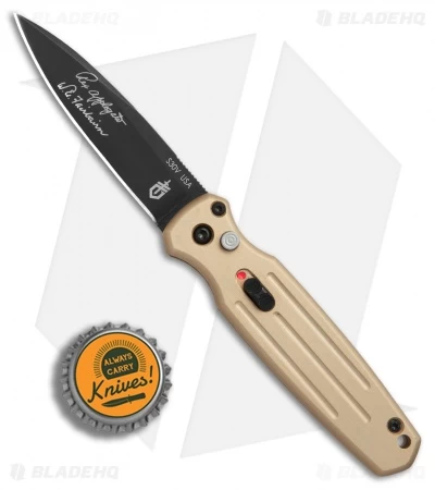 Gerber Auto Mini Covert Automatic Knife Coyote Brown (2.8" Black) 30-001396 5 Gerber Auto Mini Covert Automatic Knife Coyote Brown (2.8" Black) 30-001396 - Image 5
