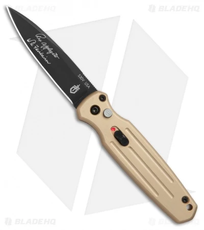Gerber Auto Mini Covert Automatic Knife Coyote Brown (2.8" Black) 30-001396 1 Gerber Auto Mini Covert Automatic Knife Coyote Brown (2.8" Black) 30-001396
