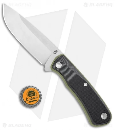 Gerber Downwind Drop Point Fixed Blade Flat Sage Green (4.3" Satin) 30-001818 4 Gerber Downwind Drop Point Fixed Blade Flat Sage Green (4.3" Satin) 30-001818 - Image 4