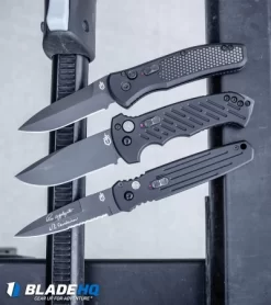 Gerber Empower Automatic Knife Black Armor Grip (3.25" Black) 30-001321 -Knives And Tools Gerber Empower Automatic Knife Black Armor Grip Black 30 001321 BHQ 81302 kp bike rack web 1