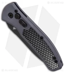 Gerber Empower Automatic Knife Blue/Black Armor Grip (3.25" Black) 30-001319 -Knives And Tools Gerber Empower Blue Black Armor Grip black BHQ 81305 er spine