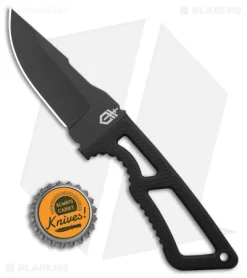Gerber Ghostrike Fixed Blade Knife Black (3.25" Black) 30-001005 -Knives And Tools Gerber Ghostrike Fixed Blade Black Black BHQ 23922 jr bottlecap