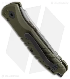 Gerber Propel Downrange Automatic Knife OD Green (3.5" Stonewash) -Knives And Tools Gerber Propel Downrange Green SW 30 001308N BHQ 50358 jr side