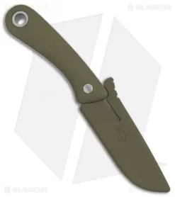 Gerber Spine Fixed Blade Knife Sage Green (3.75 Stonewash) 30-001497 6 Gerber Spine Fixed Blade Knife Sage Green (3.75 Stonewash) 30-001497 -Knives And Tools Gerber Spine Sage Green SW BHQ 81307 er sheath
