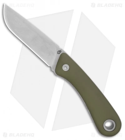 Gerber Spine Fixed Blade Knife Sage Green (3.75 Stonewash) 30-001497 1 Gerber Spine Fixed Blade Knife Sage Green (3.75 Stonewash) 30-001497