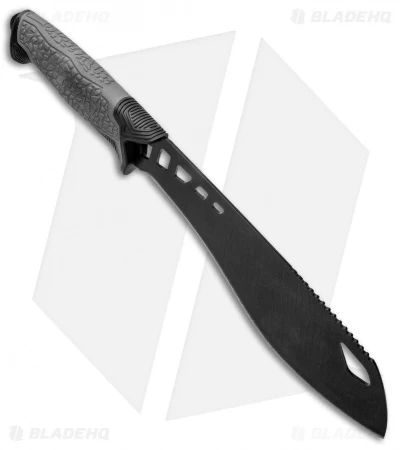 Gerber Versafix Pro 14" Machete Fixed Blade Knife Gray (9" Black ) 31-003471 2 Gerber Versafix Pro 14" Machete Fixed Blade Knife Gray (9" Black ) 31-003471 - Image 2