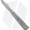 Heed Industries SeaKnight Balisong Butterfly Knife Stonewash Ti (4.6" SW)