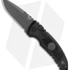 Hogue Knives A01 Microswitch Auto Knife Sig Medallion Drop Point (2.6" Black)