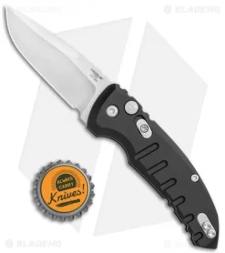 Hogue Knives A01 Microswitch Automatic Knife Black (2.6" Stonewash) 24110 -Knives And Tools Hogue Knives A01 Microswitch Auto Black SW 24110 BHQ 78158 jr bottlecap