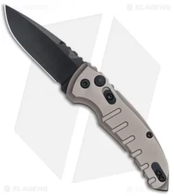Hogue Knives A01 Microswitch Automatic Knife Flat Dark Earth (2.6" Black) 24117
