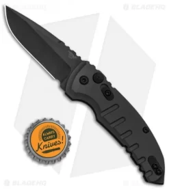 Hogue Knives A01 Microswitch Automatic Knife Black (2.6" Black) 24116 -Knives And Tools Hogue Knives A01 Microswitch Black Black 24116 BHQ 94205 jr bottlecap 1