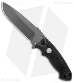 Hogue Knives EX-F01 Tactical Fixed Blade Knife Black G-10 Sig (5.5" Gray)