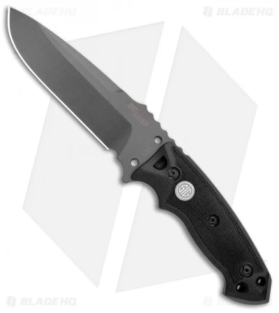 Hogue Knives EX-F01 Tactical Fixed Blade Knife Black G-10 Sig (5.5" Gray) 1 Hogue Knives EX-F01 Tactical Fixed Blade Knife Black G-10 Sig (5.5" Gray)