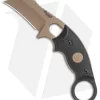 Hogue Knives EX-F03 Hawkbill Karambit Knife Tactical Black (2.25" FDE) 37320