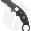 Hogue Knives EX-F03 Hawkbill Karambit Knife Tactical Black (2.25" Grey) 37322