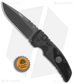 Hogue Sig Sauer EX-A01 Automatic Knife Black G-10 (3.5" Black) 36132 -Knives And Tools Hogue Sig Sauer EX A01 Auto black G 10 Black BHQ 84595 jr bottlecap