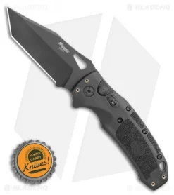 Hogue SIG K320A Tactical Automatic Knife Black Polymer Tanto (3.5 Blk) -Knives And Tools Hogue Sig k320A Tactical Automatic Knife Black Polymer Tanto 3.5 Blk BHQ 117429 LS Bottlecap