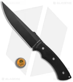 Ka-Bar IFB Trail Point Fixed Blade Knife Black G-10 (6.1" Black) 5351 -Knives And Tools Ka Bar IFB Trail Point Fixed Blade Black G 10 Black 5351 BHQ 120900 jr bottlecap