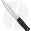 Katz Knives Alley Kat Fixed Blade Knife Black Kraton (6.5" Satin) 6006