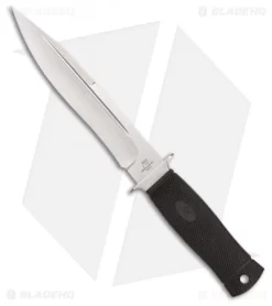Katz Knives Alley Kat Fixed Blade Knife Black Kraton (6.5" Satin) 6006