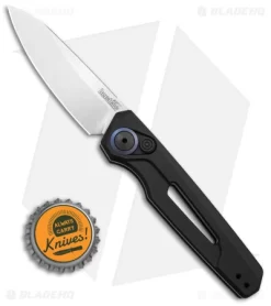Kershaw Launch 11 Exclusive Automatic Knife Black Aluminum (2.75" SW) 755020CV -Knives And Tools Kershaw Launch 11 Automatic Knife Black Aluminum 2in SW BHQ 143550 td size