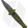 Kershaw Launch 12 CA Legal Stiletto Automatic Knife OD Green (1.9" Black SW)