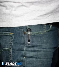 Kershaw Launch 4 CA Legal Automatic Knife Blue (1.9" Damascus) BHQ Exclusive -Knives And Tools Kershaw Launch 4 CA Legal Automatic Knife Black 7500BLK BHQ 34416 kp pocket web