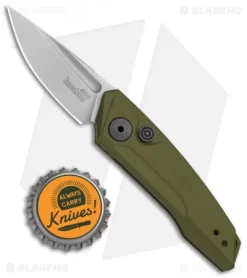 Kershaw Launch 9 Automatic Knife OD Green (1.8" Working Finish) 7250OLSW -Knives And Tools Kershaw Launch 9 Auto OD Green Working KER7250OLSW BHQ 113298 jr bottlecap