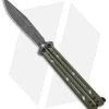 Kershaw Lucha Balisong Butterfly Knife OD Green (4.5" Blackwash) 5150ODBW